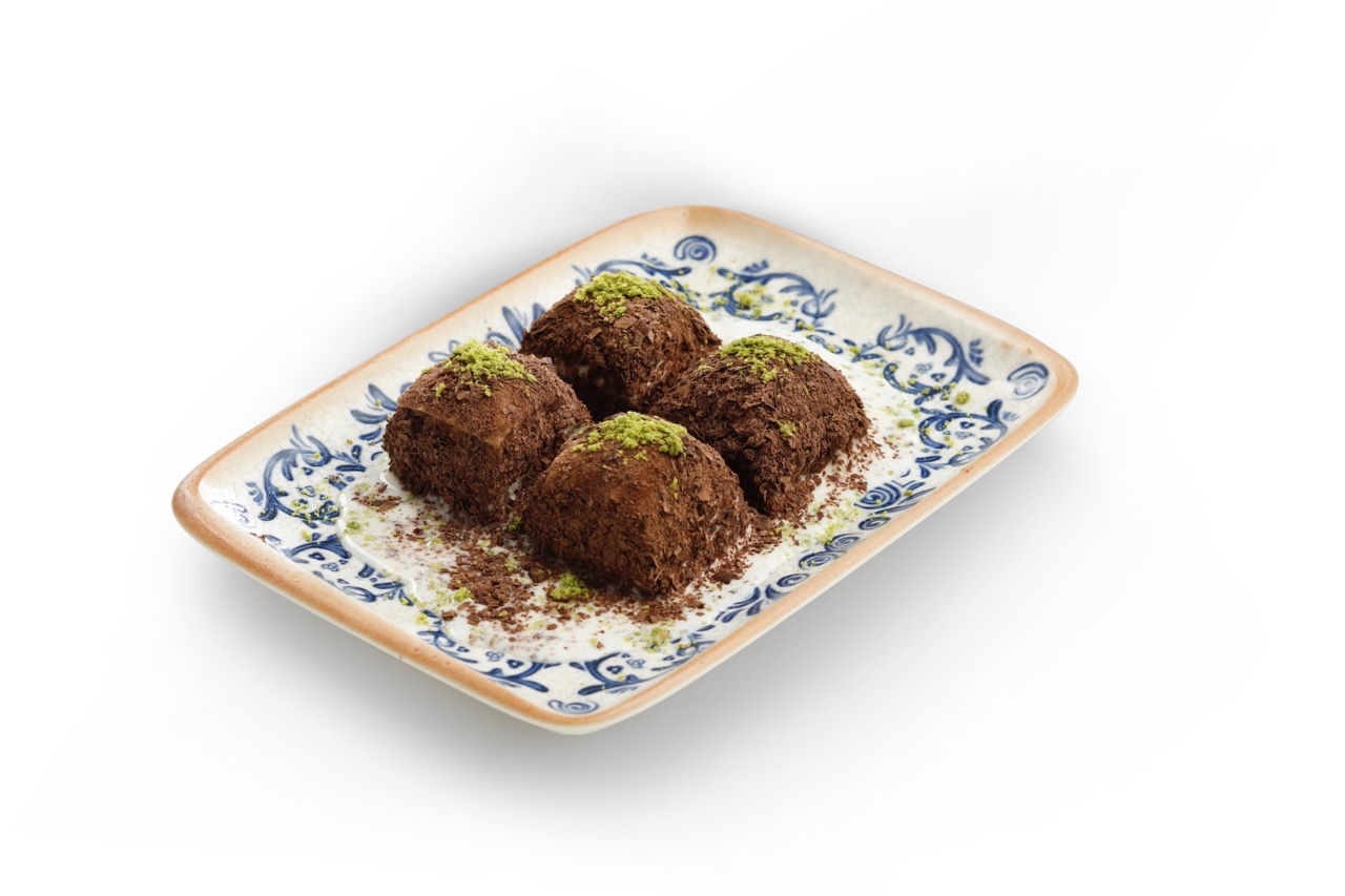 Cold Pistachio Baklava (4 Pieces)